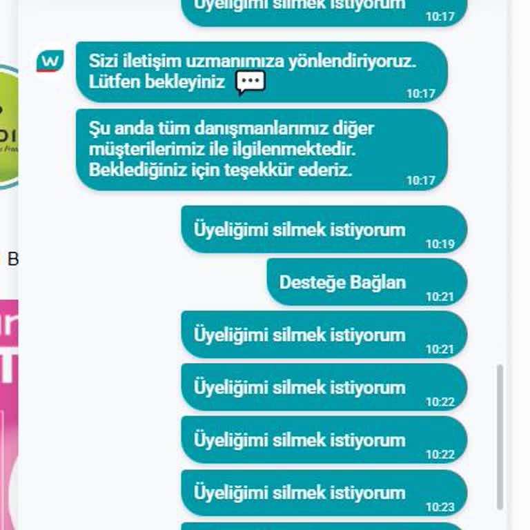 Üyelik İptali Ve İletişim Sorunları