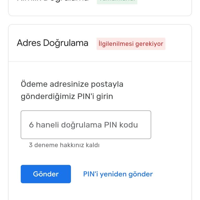 Google AdSense Doğrulama Kodu Sorunu: Adresime Kod Ulaşmıyor