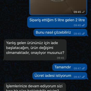 Eksik Gramaj Ve Çözüm Üretilmeyen Müşteri Hizmetleri