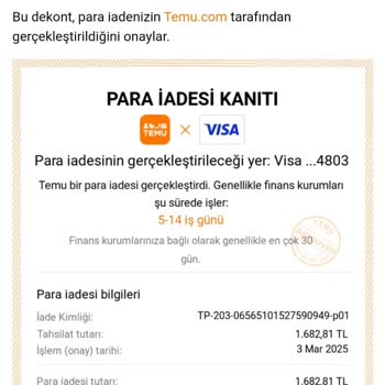 İptal Edilen Siparişlerin İadesi 1 Aydır Bekliyor