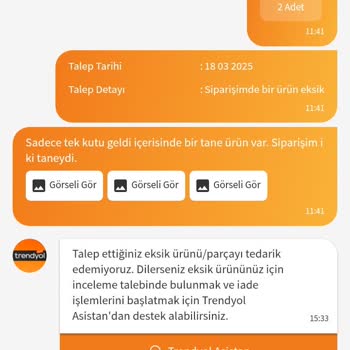 Eksik Ürün Ve Oyalama Taktikleri