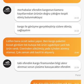 Eksik Ürün Ve Oyalama Taktikleri