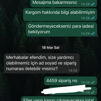 Teslim Edilmeyen Ürün Ve İade Sorunu