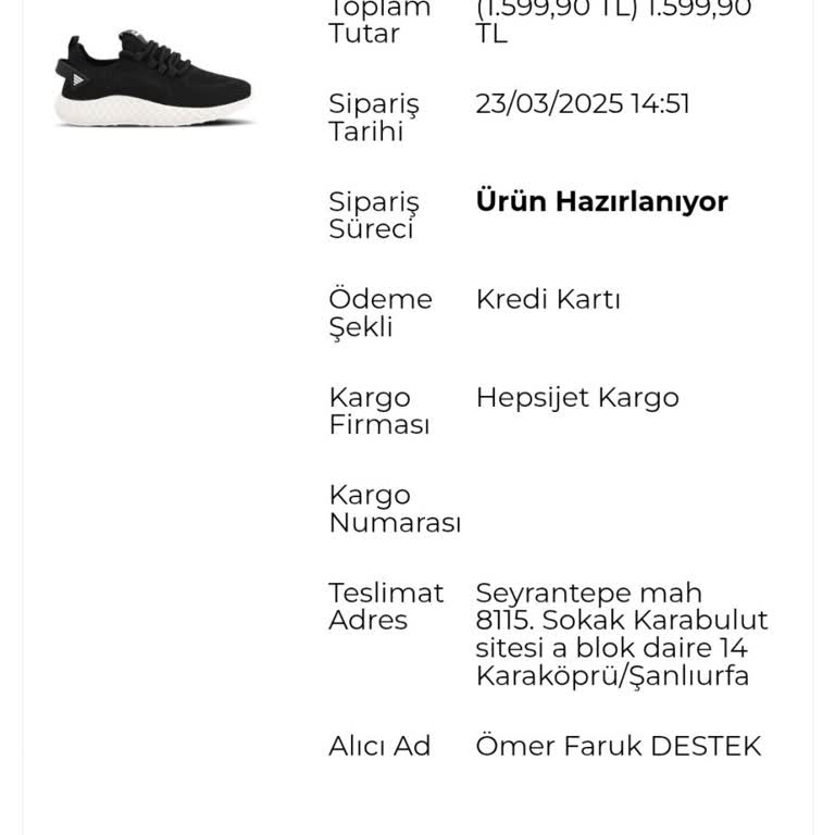 Kargo Teslimatında Gecikme Ve Yetersiz Müşteri Hizmetleri