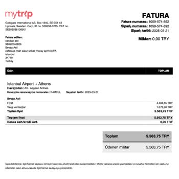 Mytrip Overcharged Me via Skyscanner—I Approved ₺2,770, Was Billed ₺5,800 Without Consent
