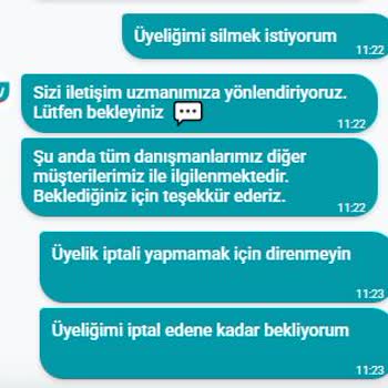 Üyelik İptali Sorunu Ve Müşteri Hizmetlerine Ulaşamama