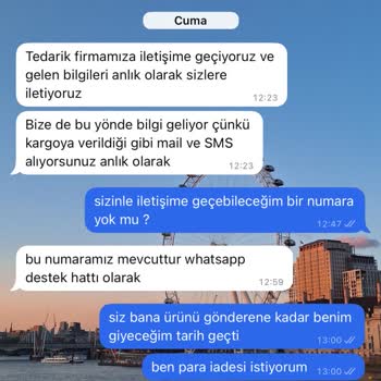 Sipariş Ve İade Sürecinde Yaşanan Sorunlar
