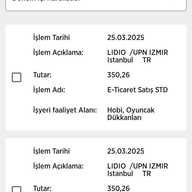 Çifte İşlem Sorunu Ve Para İadesi Talebi
