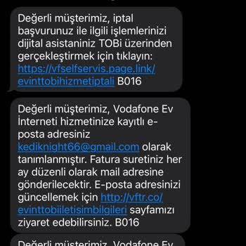 Vodafone Cayma Bedeli Ve İptal Sorunu