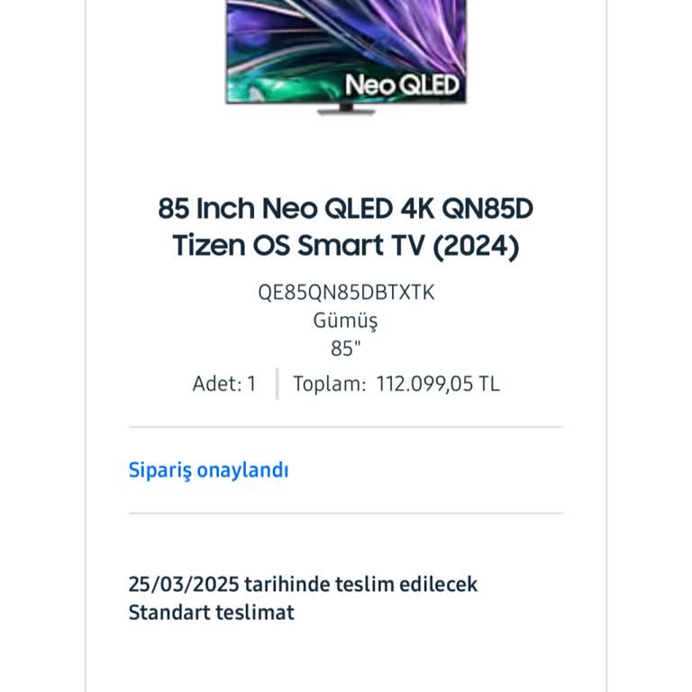 Samsung Shop'ta Sipariş Belirsizliği Ve Yanıltıcı Bilgilendirme