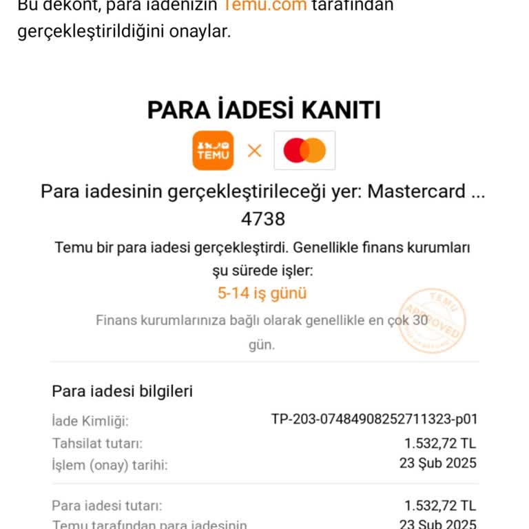 Temu'da İptal Ve İade Sürecinde Yaşanan Zorluklar