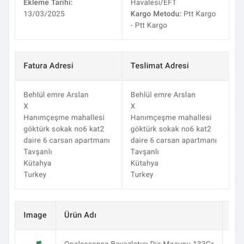 İletişim Sorunları Ve Teslim Edilmeyen Sipariş