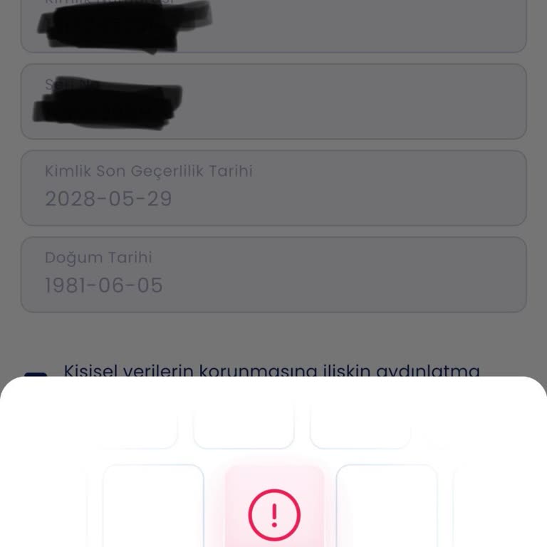 Kimlik Doğrulama Sorunu Ve Hesap Blokesi Tehdidi