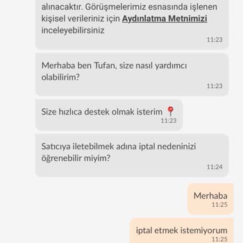 Trendyol Asistanı İle Yaşanan Ciddiyetsizlik