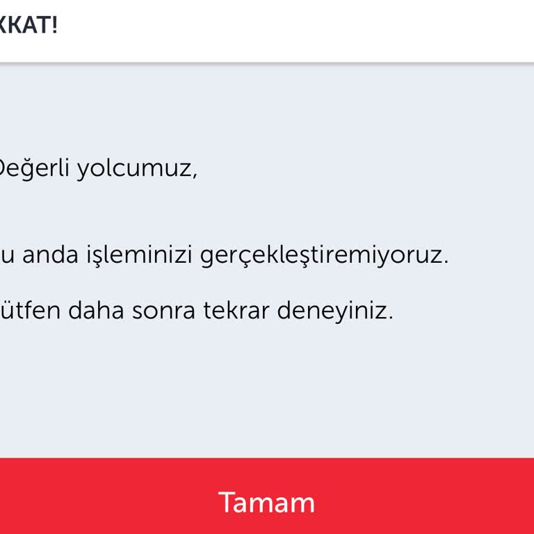 Koltuk Seçim Sorunu Ve Müşteri Hizmetleri Erişimsizliği