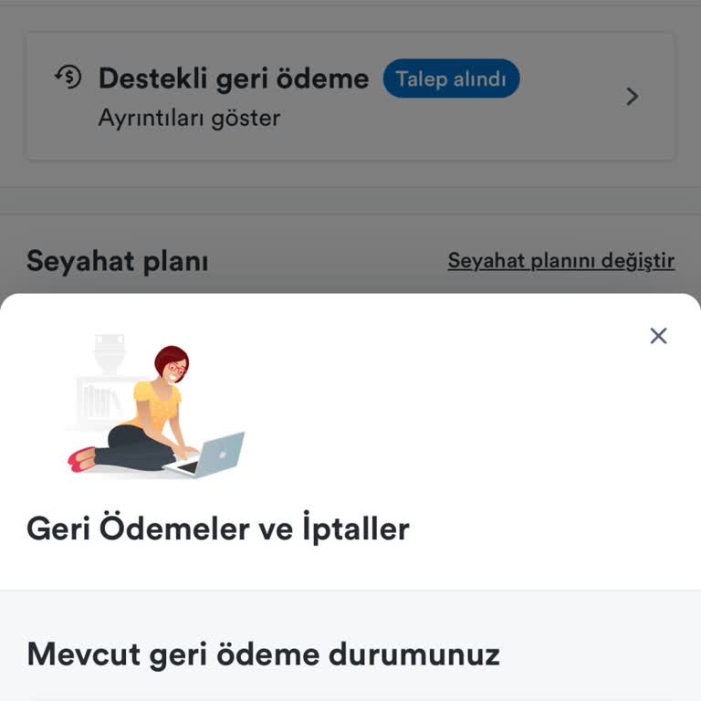 İptal Edilen Uçuş İçin Geri Ödeme Bekleyişi