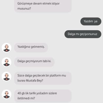 Canlı Destek Personelinin Saygısız Tavrı