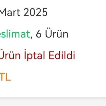 Beklenmedik Sipariş İptali Ve Geciken İade: Müşteri Mağduriyeti