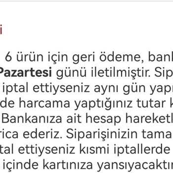 Beklenmedik Sipariş İptali Ve Geciken İade: Müşteri Mağduriyeti