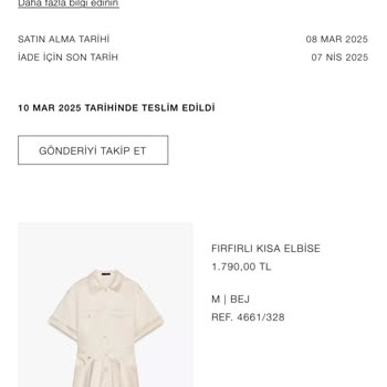 Zara İade Sürecinde Mağduriyet