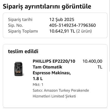 Philips Espresso Makinesi Köpük Sorunu