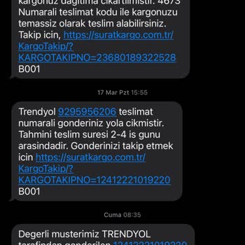 Sürat Kargo Gönderim Teslim Edilmedi Ve Şube Yardımcı Olmuyor
