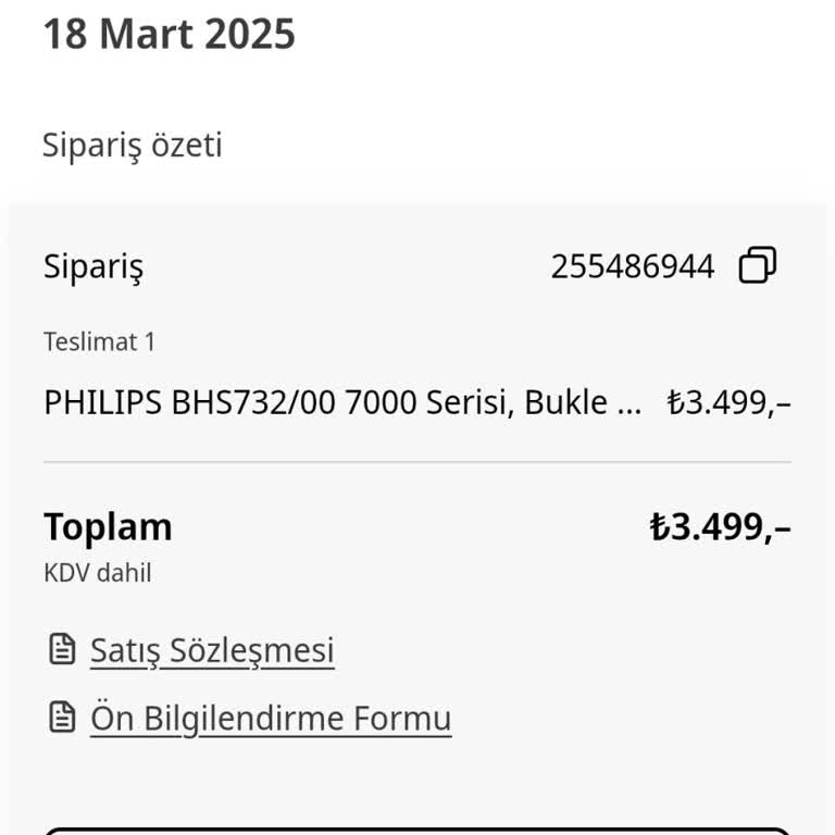 Sipariş İadesi Ve Para İadesi Sorunu