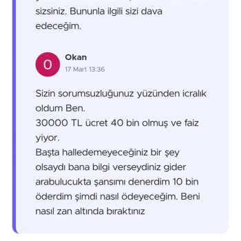 Şirketin İlgisizliği Ve Yanlış Yönlendirme Mağduriyeti