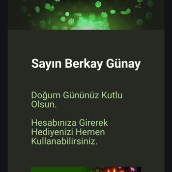 Doğum Günü Bonusum Neden Hesabıma Yüklenmedi