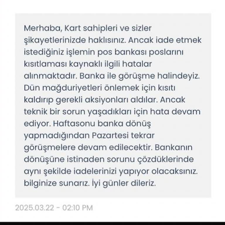 Sipay Sanal Pos'un Yetersiz Destek Ve Güvensiz Altyapısı