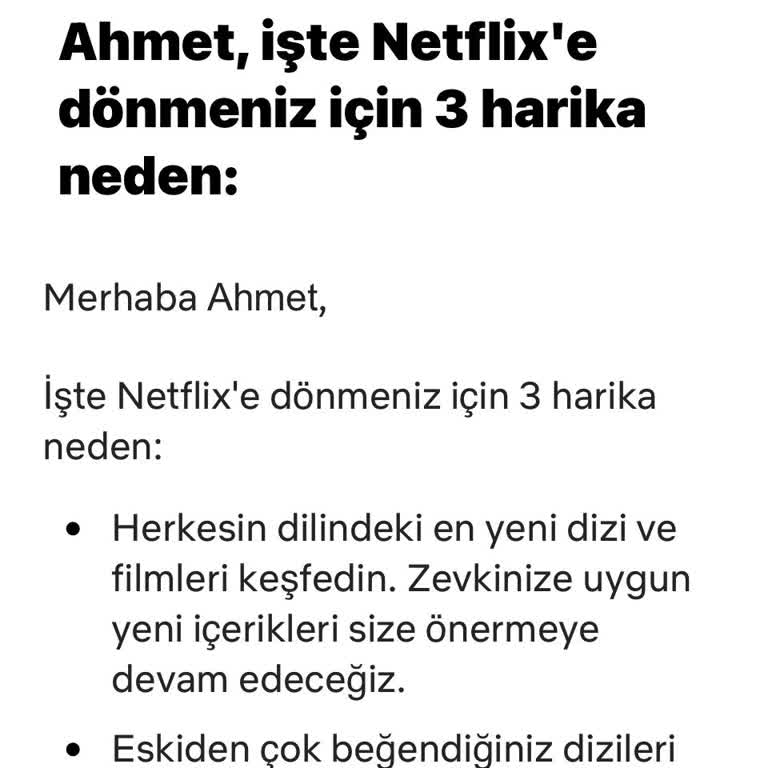 Netflix Üyeliği İptal Edildiği Halde Ücret Kesintisi