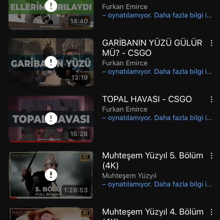 Youtube Premium'da İndirilen Videoların Silinmesi Sorunu