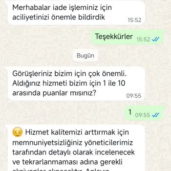 İade Sürecinde Müşteri Hizmetleri Ve Geri Ödeme Sorunu