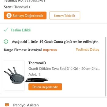 Thermoad Yanmaz Yapışmaz Tava Hayal Kırıklığı!