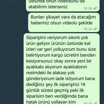 Hatalı Ürün Ve Yetersiz Müşteri Hizmeti