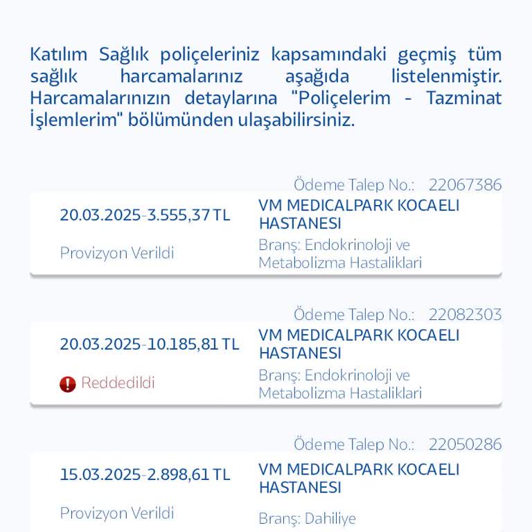 Sigorta Şirketinin Ön Tanı Ve Kesin Tanı Arasındaki Farkı Anlamaması