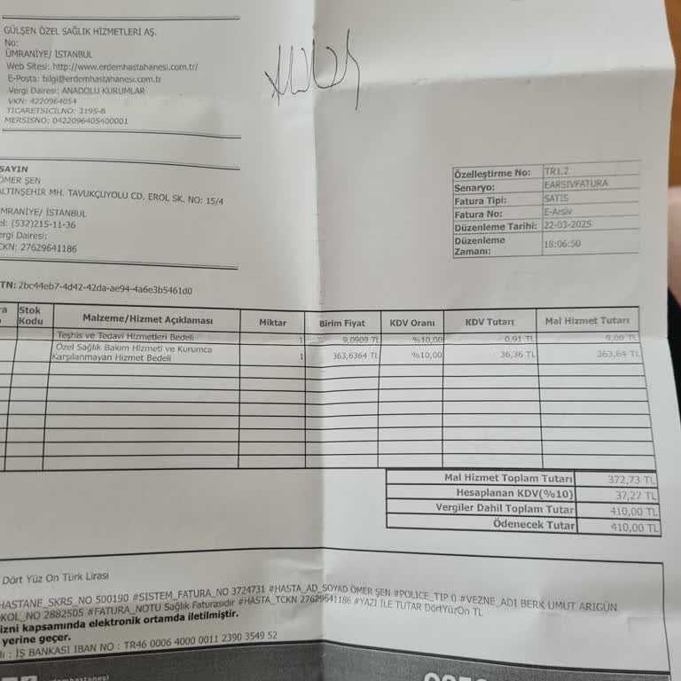 Hastanede Ateş Düşürücü İçin Fahiş Ücret Şoku