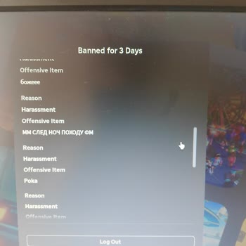 Roblox Бан за то что я написал по-русски