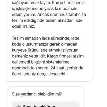 Hepsiburada'dan İade Sorunu Ve Oyalama Taktikleri