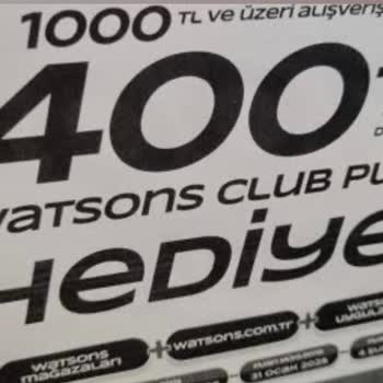 Watsons Kampanyasında ParaPuan Mağduriyeti