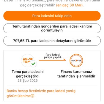 Geciken İade Süreci: Temuda'nın Müşteri Memnuniyeti Sınavı