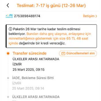 PTT Kargo Ve Temu'dan İade Sorunu