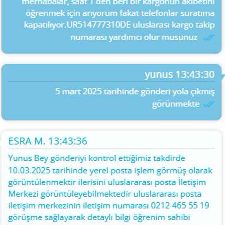 Ürünüm İade Edildi, Bilgilendirilmedim!