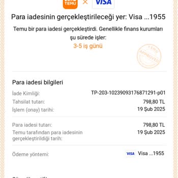 İade Edilmeyen Para: Ziraat Ve Temu Arasında Kalan Müşteri
