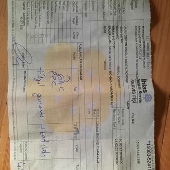 İhlas Servisi Haksız Filtre Değişimi Ve Ücret Talebi