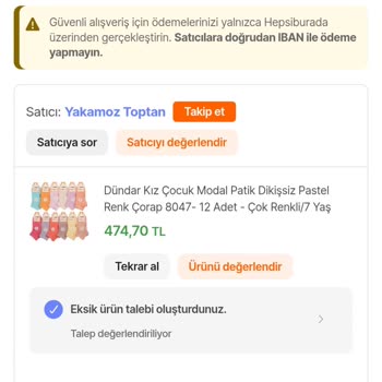 Eksik Ve Yanlış Ürün Gönderimi: Acil Çözüm Bekliyorum