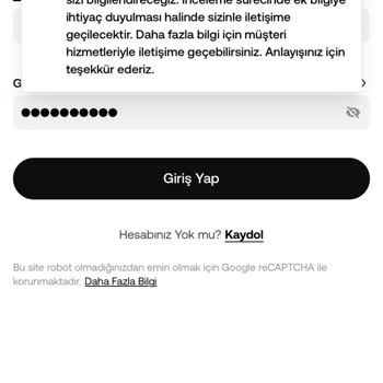 Hesap Kısıtlaması Ve İletişim Eksikliği