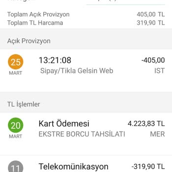 Görünmeyen Sipariş Ve İptal Çilesi