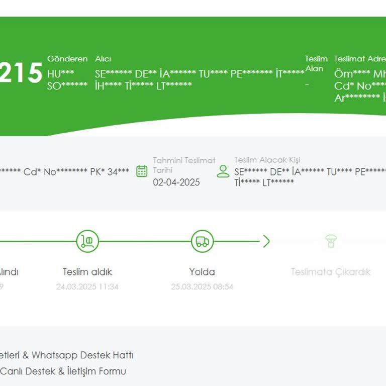Zara'dan Aldığım Ürün Kargoda Bilgi Verilmeden İade Edildi