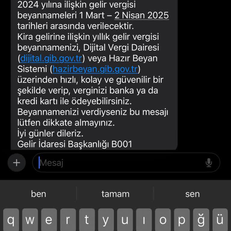 Yanlış Kira Geliri Beyanı Ve İletişim Sorunu
